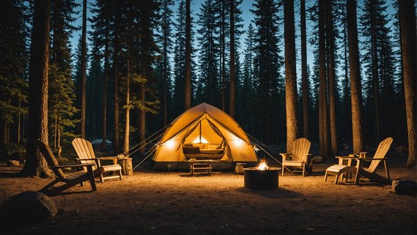 Évadez-vous dans des campings de luxe aux services haut de gamme