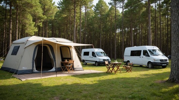 Découvrez le chic du camping à slow village biscarrosse