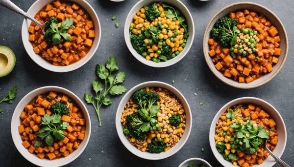 Recettes veganes simples pour des repas savoureux